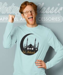 Muslim Celebrates Eid Mubarak Long Sleeve Tee