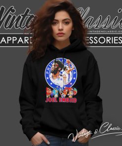 Mvp Joel Embiid Philadelphia 76ers Signature Hoodie