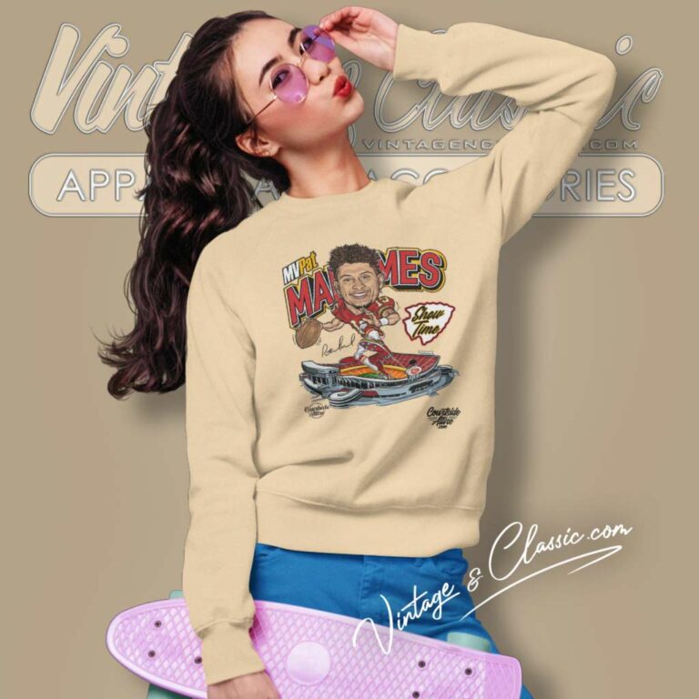 Mvpat Mahomes Kansas City Chief Show Time Sweatshirt Mvpat Mahomes Kansas City Chief Show Time Sweatshirt