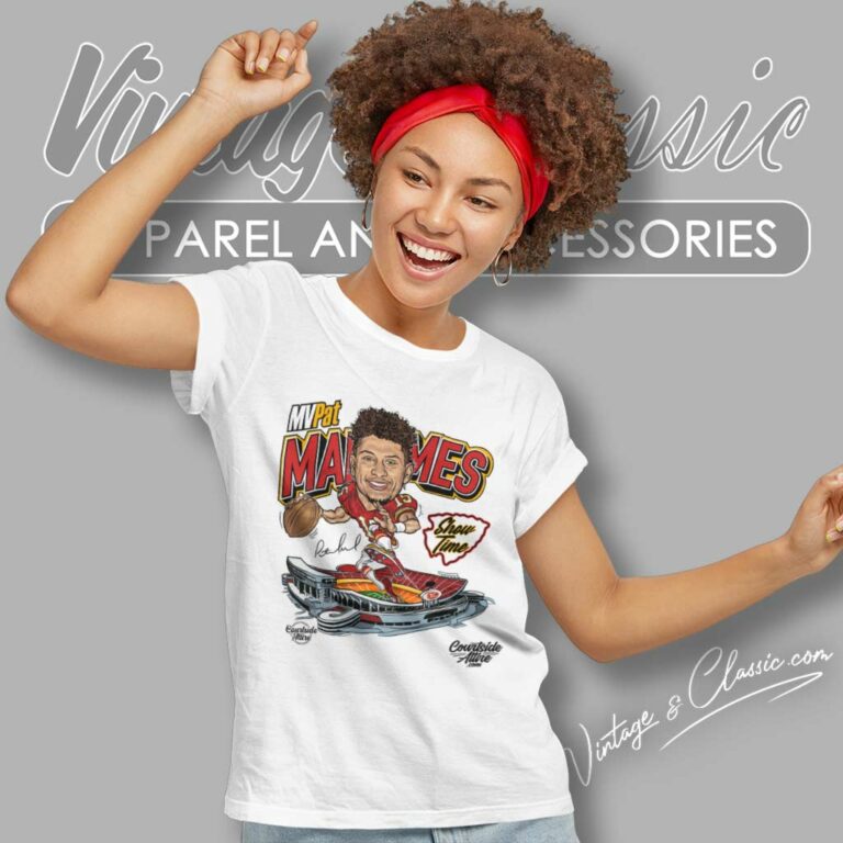Mvpat Mahomes Kansas City Chief Show Time Women TShirt Mvpat Mahomes Kansas City Chief Show Time Women TShirt
