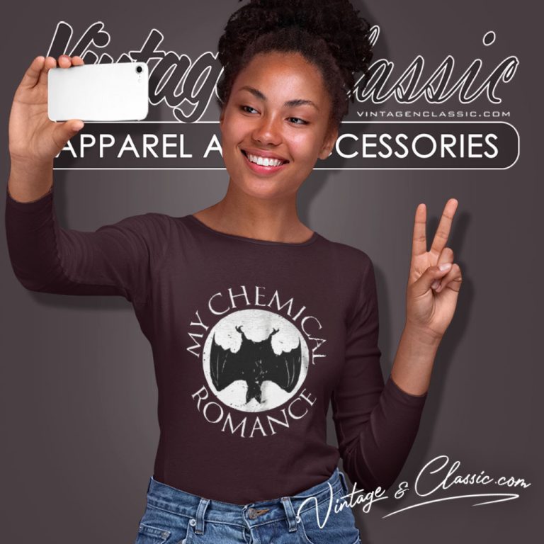 My Chemical Romance Bats Long Sleeve Tee My Chemical Romance Bats Long Sleeve Tee