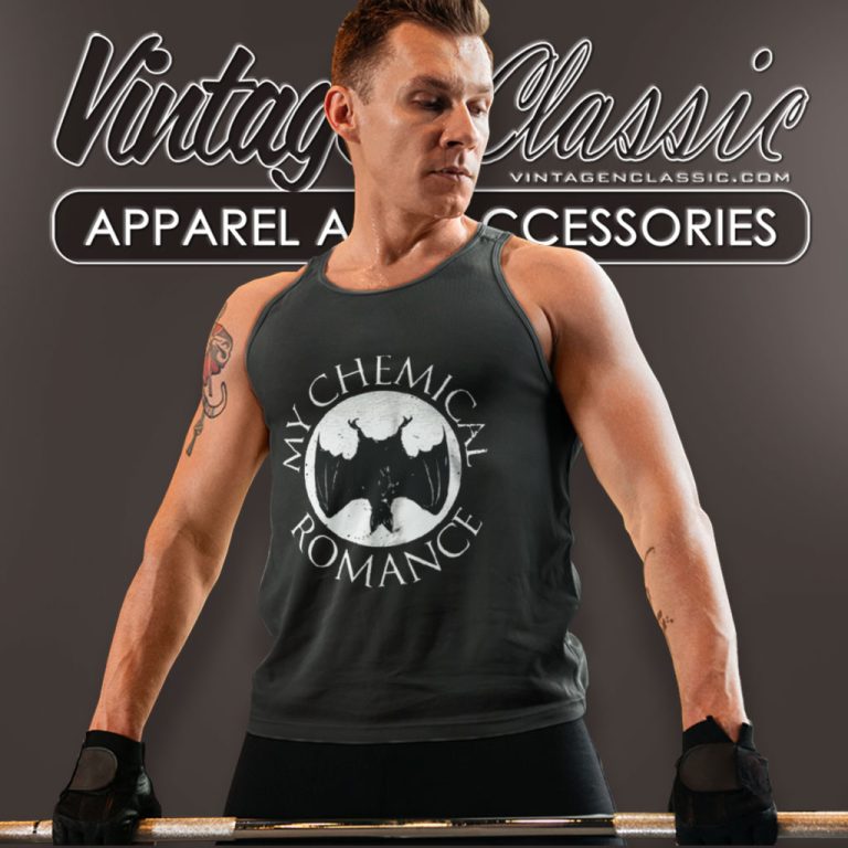 My Chemical Romance Bats Tank Top Racerback My Chemical Romance Bats Tank Top Racerback