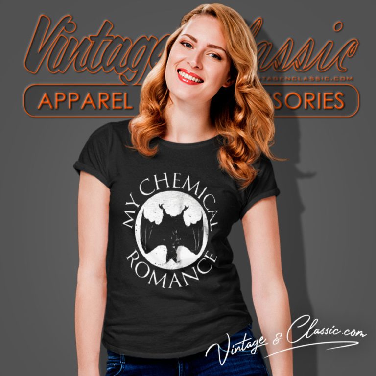 My Chemical Romance Bats Women T Shirt My Chemical Romance Bats Women T Shirt