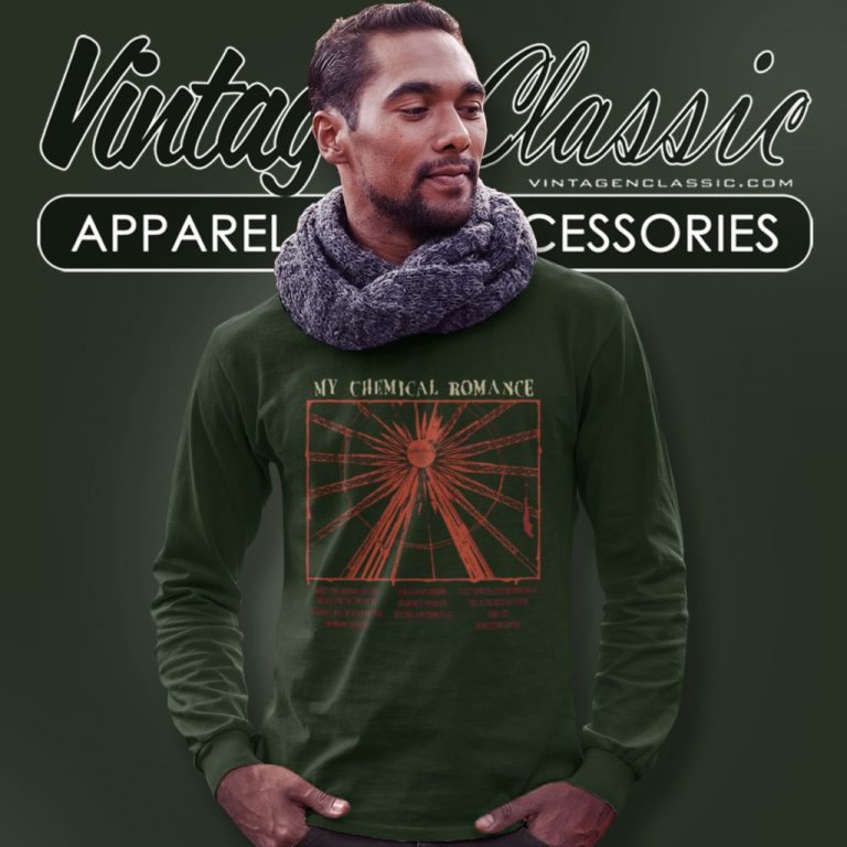 My Chemical Romance Bullets Track Long Sleeve Tee My Chemical Romance Bullets Track Long Sleeve Tee