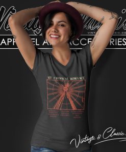 My Chemical Romance Bullets Track V Neck TShirt