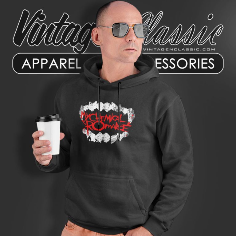 My Chemical Romance Fangs Hoodie My Chemical Romance Fangs Hoodie
