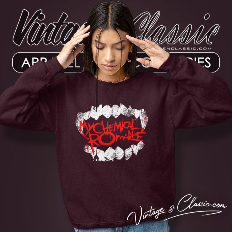My Chemical Romance Fangs Sweatshirt My Chemical Romance Fangs Sweatshirt
