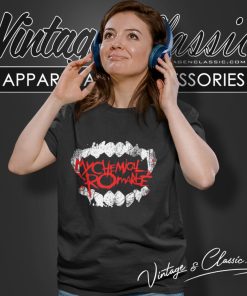 My Chemical Romance Fangs Shirt 6 My Chemical Romance Fangs Women T Shirt