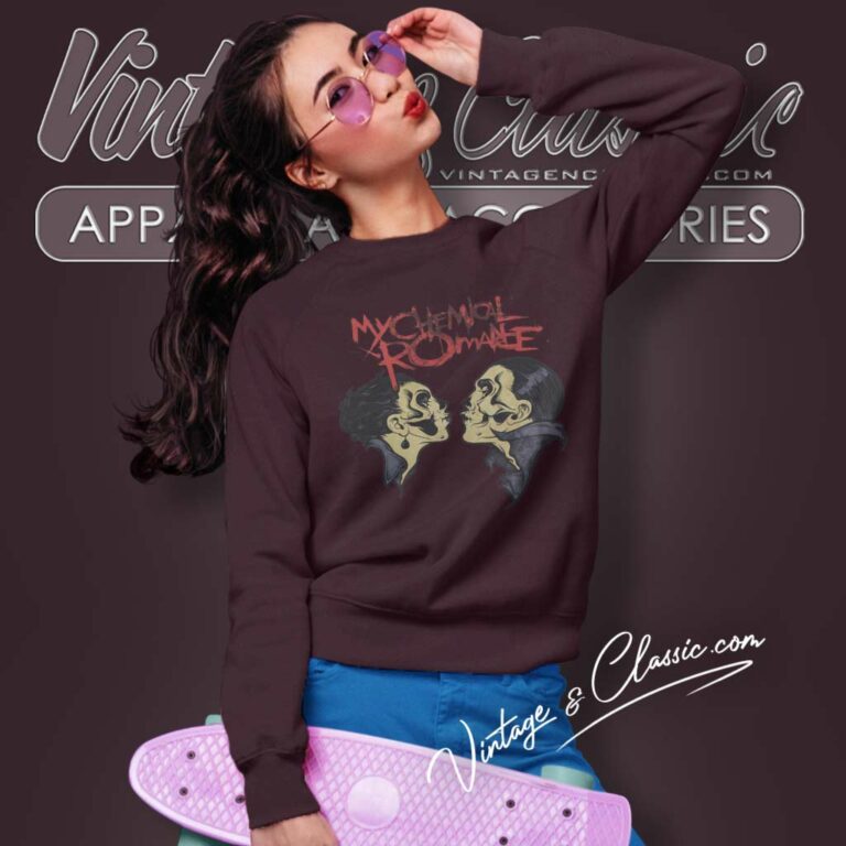 My Chemical Romance Kissing Ghouls Sweatshirt My Chemical Romance Kissing Ghouls Sweatshirt