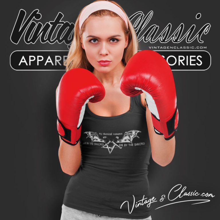 My Chemical Romance Pentagram Wings Tank Top Racerback My Chemical Romance Pentagram Wings Tank Top Racerback