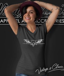 My Chemical Romance Pentagram Wings V Neck TShirt