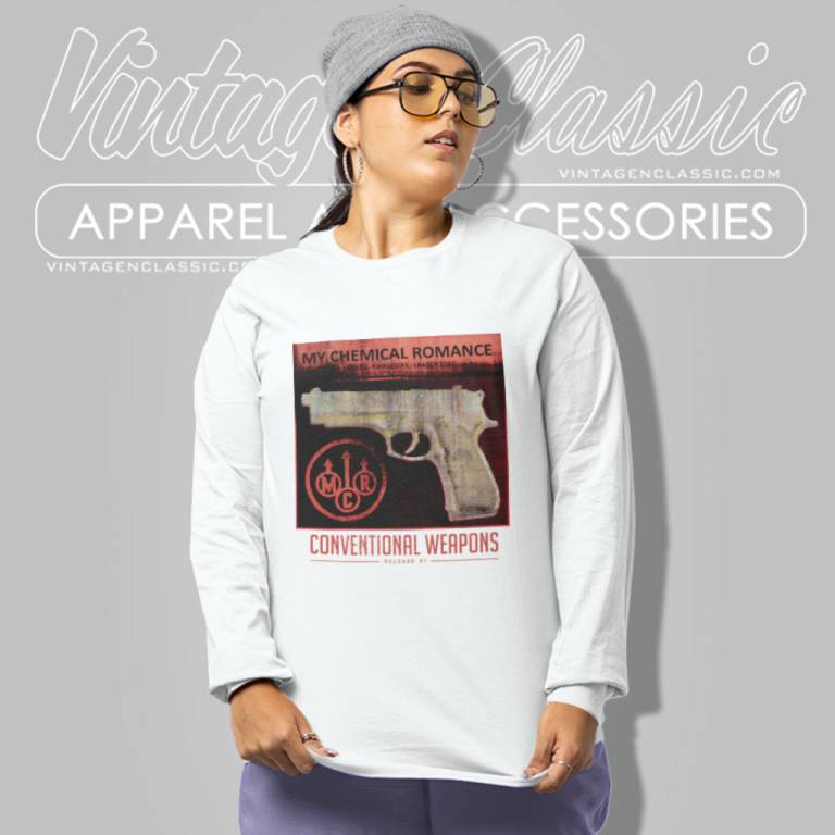 My Chemical Romance Shirt Conventional Weapons Long Sleeve Tee My Chemical Romance Shirt Conventional Weapons Long Sleeve Tee