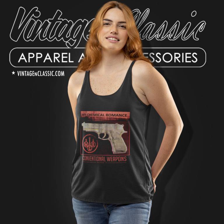My Chemical Romance Shirt Conventional Weapons Tank Top Racerback My Chemical Romance Shirt Conventional Weapons Tank Top Racerback