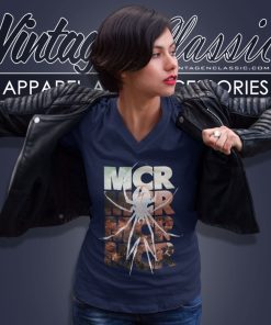 My Chemical Romance Shirt Danger Days Album V Neck TShirt