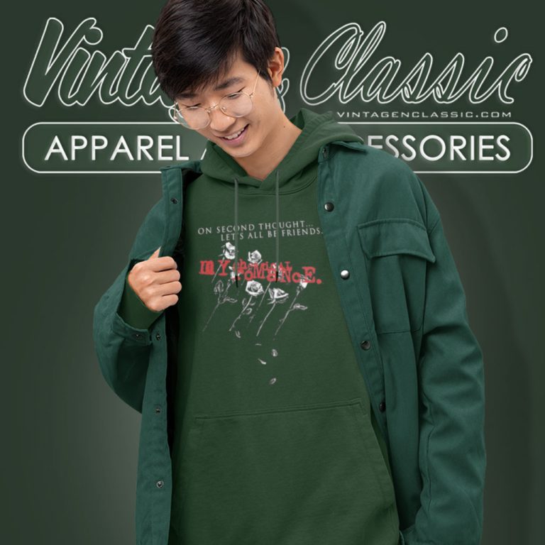 My Chemical Romance Shirt Let All Be Friends Hoodie My Chemical Romance Shirt Let All Be Friends Hoodie