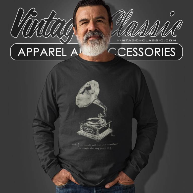 My Chemical Romance Shirt Mama Gramophone Long Sleeve Tee My Chemical Romance Shirt Mama Gramophone Long Sleeve Tee