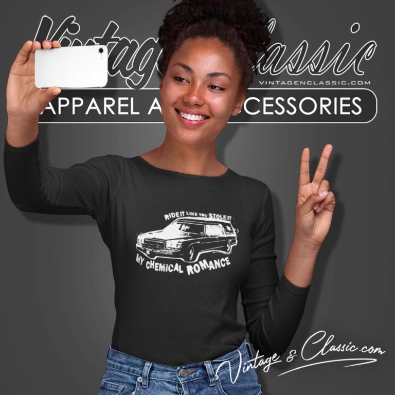 My Chemical Romance Shirt Ride It Like You Stole It Long Sleeve Tee 1 My Chemical Romance Shirt Ride It Like You Stole It Long Sleeve Tee 1