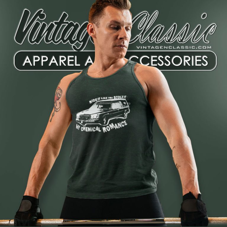 My Chemical Romance Shirt Ride It Like You Stole It Tank Top Racerback 1 My Chemical Romance Shirt Ride It Like You Stole It Tank Top Racerback 1