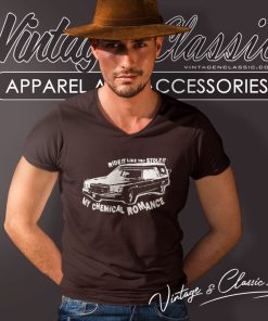 My Chemical Romance Shirt Ride It Like You Stole It V Neck TShirt 1