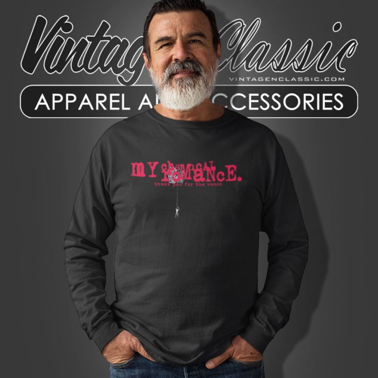 My Chemical Romance Shirt Thank You For The Venom Long Sleeve Tee My Chemical Romance Shirt Thank You For The Venom Long Sleeve Tee