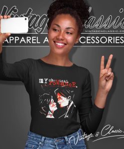 My Chemical Romance Shirt Three Cheers For Sweet Revenge Album Long Sleeve Tee