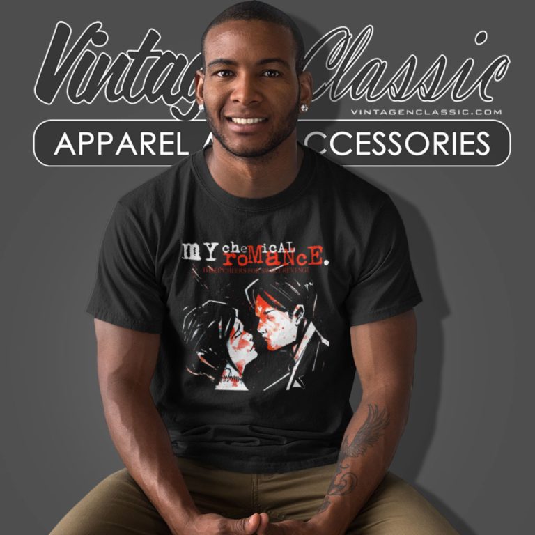 My Chemical Romance Shirt Three Cheers For Sweet Revenge Album T Shirt My Chemical Romance Shirt Three Cheers For Sweet Revenge Album T Shirt