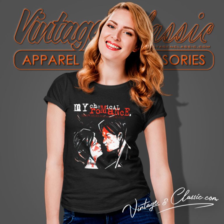 My Chemical Romance Shirt Three Cheers For Sweet Revenge Album Women T Shirt My Chemical Romance Shirt Three Cheers For Sweet Revenge Album Women T Shirt