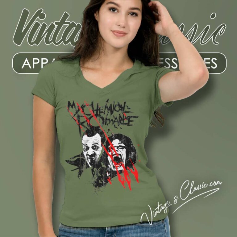 My Chemical Romances Monsters V Neck TShirt My Chemical Romances Monsters V Neck TShirt