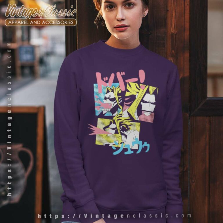 My Hero Academia All Might Sweatshirt My Hero Academia All Might Sweatshirt