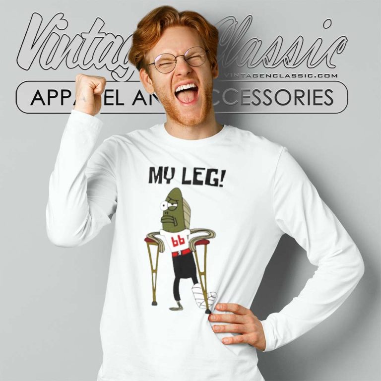 My Leg Spongebob Long Sleeve Tee My Leg Spongebob Long Sleeve Tee