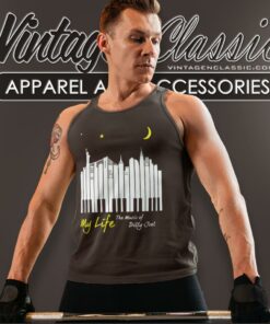 My Life Music Of Billy Joel Tank Top Racerback
