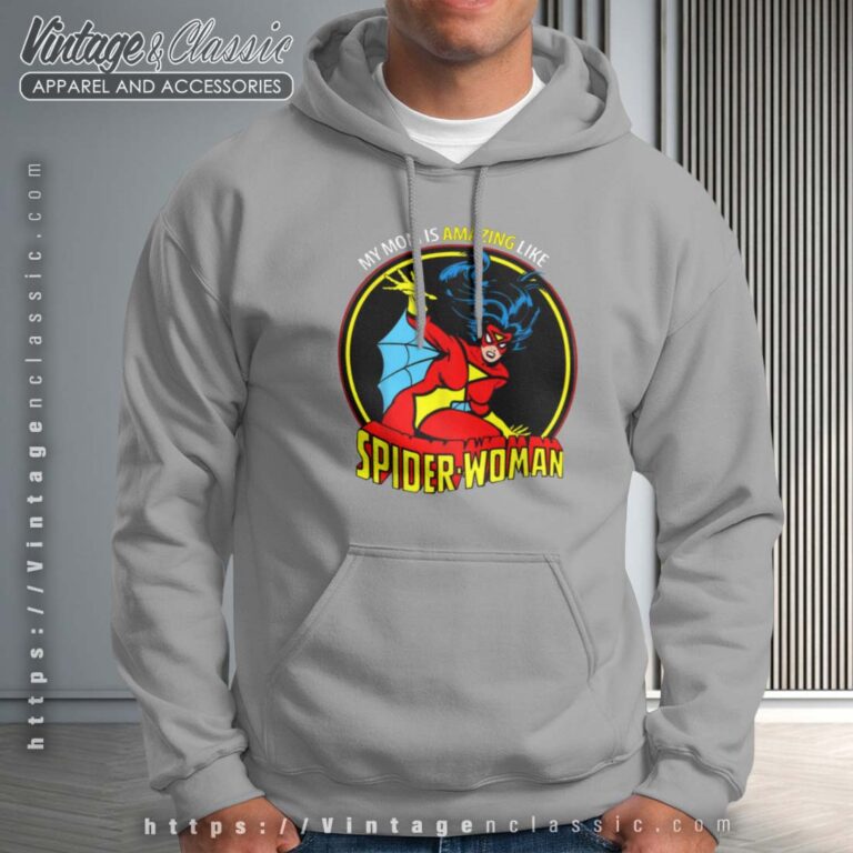 My Mom is Amazing Spider Marvel Hoodie My Mom is Amazing Spider Marvel Hoodie