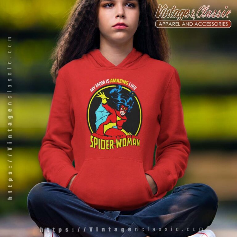 My Mom is Amazing Spider Marvel Hoodie Youth My Mom is Amazing Spider Marvel Hoodie Youth