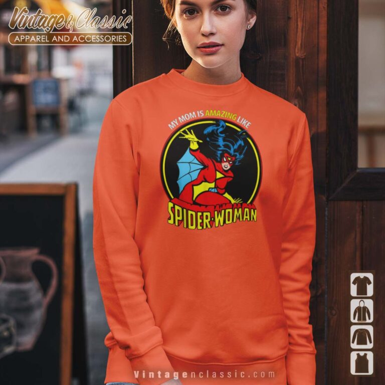 My Mom is Amazing Spider Marvel Sweetshirt My Mom is Amazing Spider Marvel Sweetshirt