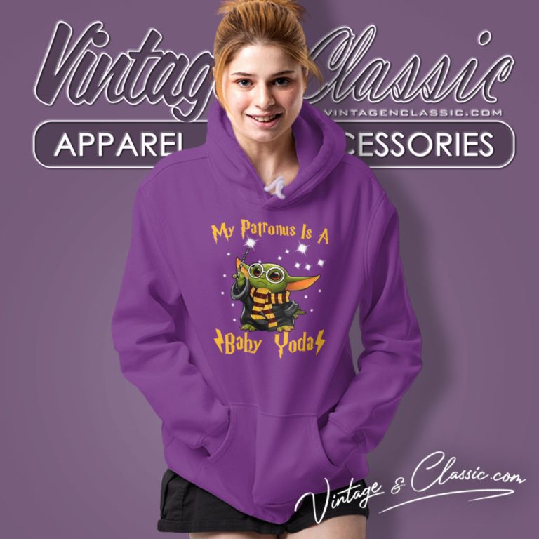 My Patronus Is A Baby Yoda Harry Potter Hoodie My Patronus Is A Baby Yoda Harry Potter Hoodie