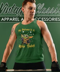 My Patronus Is A Baby Yoda Harry Potter Tank Top Racerback