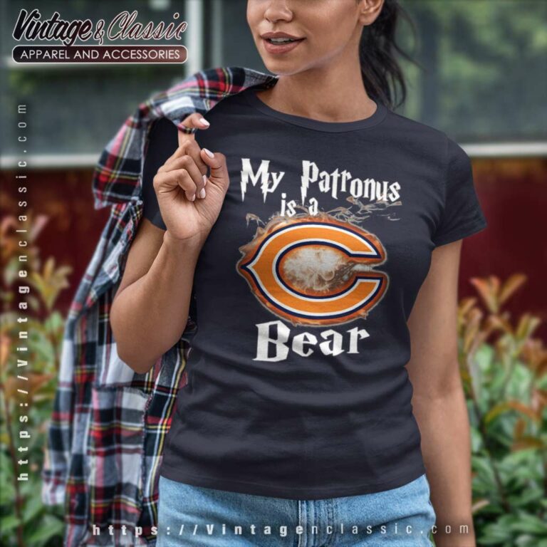 My Patronus Is A Chicago Bears Women TShirt My Patronus Is A Chicago Bears Women TShirt