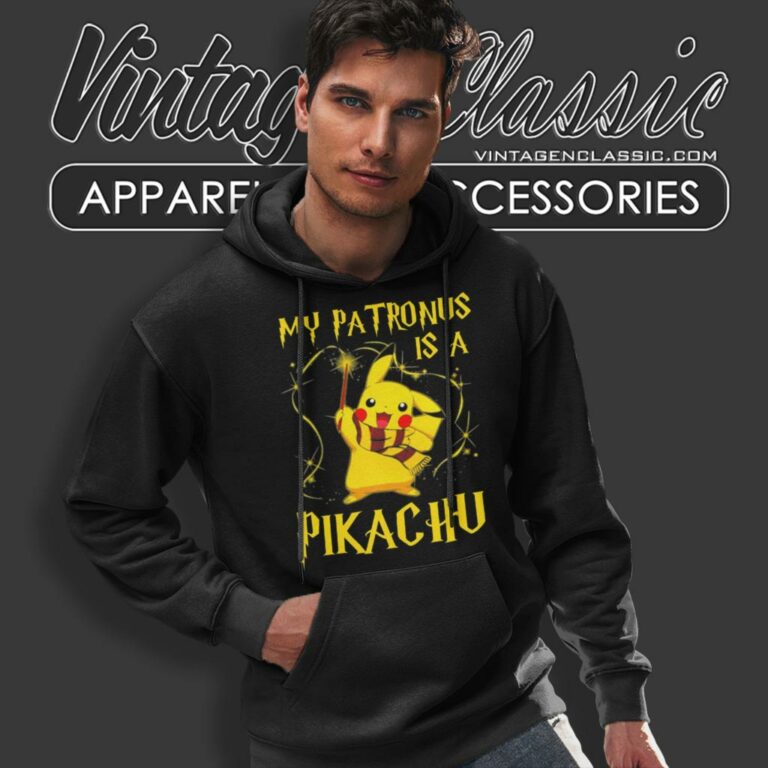 My Patronus Is A Pikachu Hoodie My Patronus Is A Pikachu Hoodie