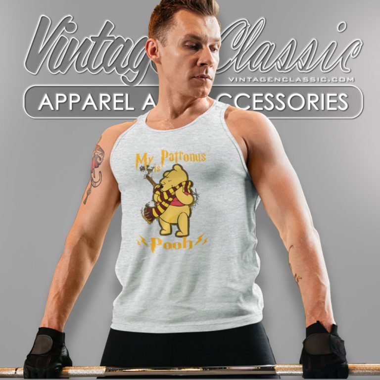 My Patronus Is Pooh X Harry Potter Tank Top Racerback My Patronus Is Pooh X Harry Potter Tank Top Racerback