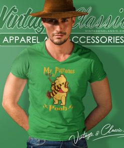 My Patronus Is Pooh X Harry Potter V Neck TShirt