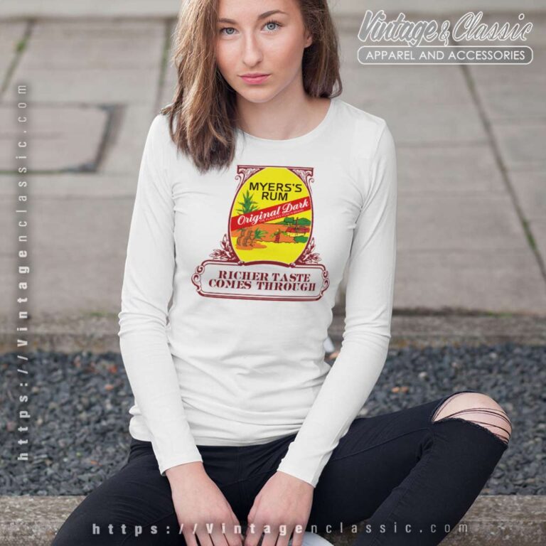 Myers Rum Original Dark Long Sleeve Tee Myers Rum Original Dark Long Sleeve Tee