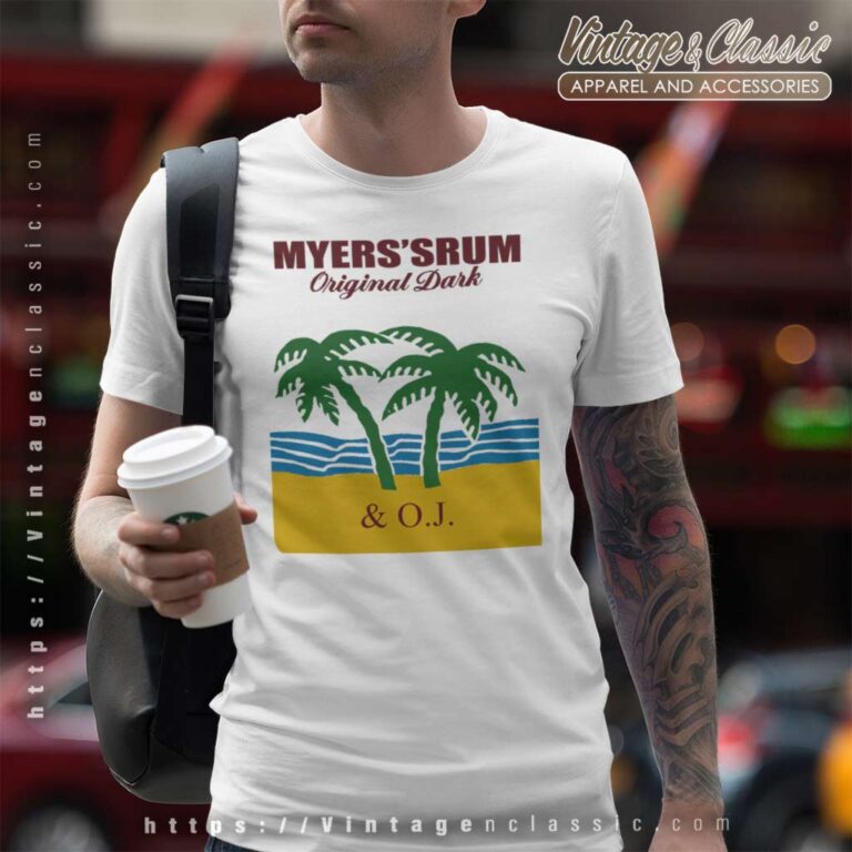 Myerss Rum Original Dark And Oj T Shirt Myerss Rum Original Dark And Oj T Shirt