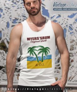 Myerss Rum Original Dark And Oj Tank Top Racerback