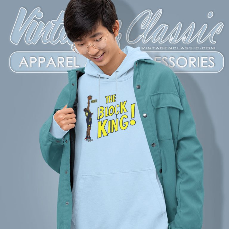 Myles Turner The Block King Hoodie Myles Turner The Block King Hoodie