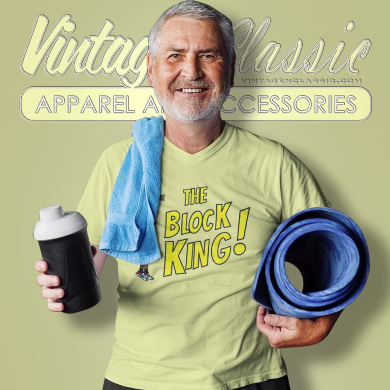 Myles Turner The Block King V Neck TShirt Myles Turner The Block King V Neck TShirt