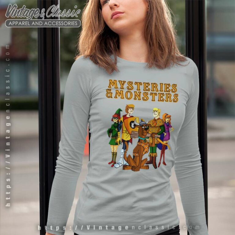 Mysteries And Monsters Dungeons And Dragons Scooby Doo Long Sleeve Tee Mysteries And Monsters Dungeons And Dragons Scooby Doo Long Sleeve Tee