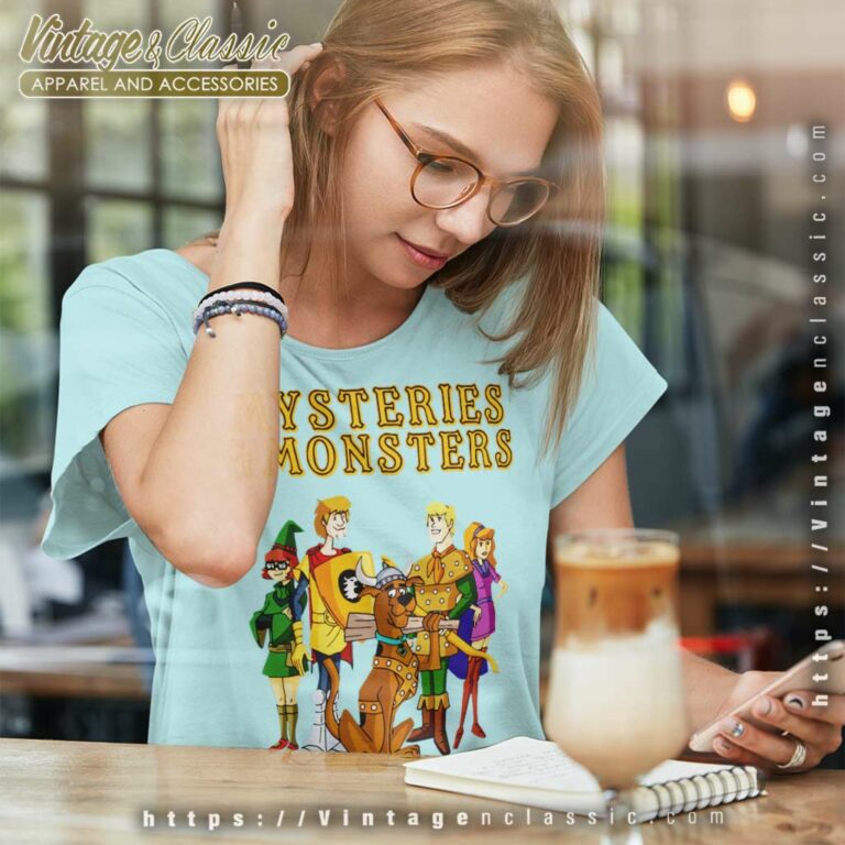 Mysteries And Monsters Dungeons And Dragons Scooby Doo Women TShirt Mysteries And Monsters Dungeons And Dragons Scooby Doo Women TShirt