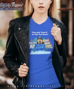 NASCAR Park It Josh Williams Vneck