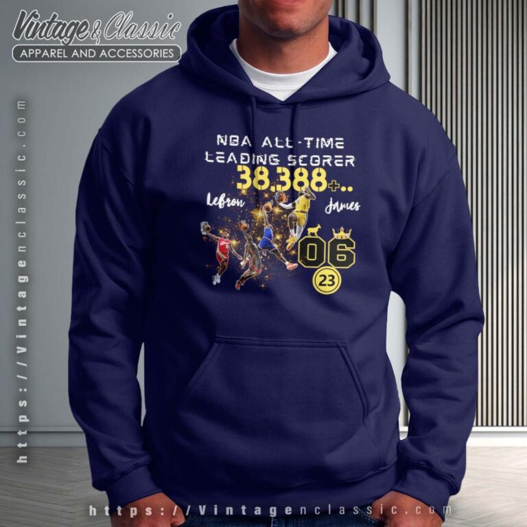 NBA All Time Leading Scorer Hoodie King James Shirt NBA All Time Leading Scorer Hoodie King James Shirt