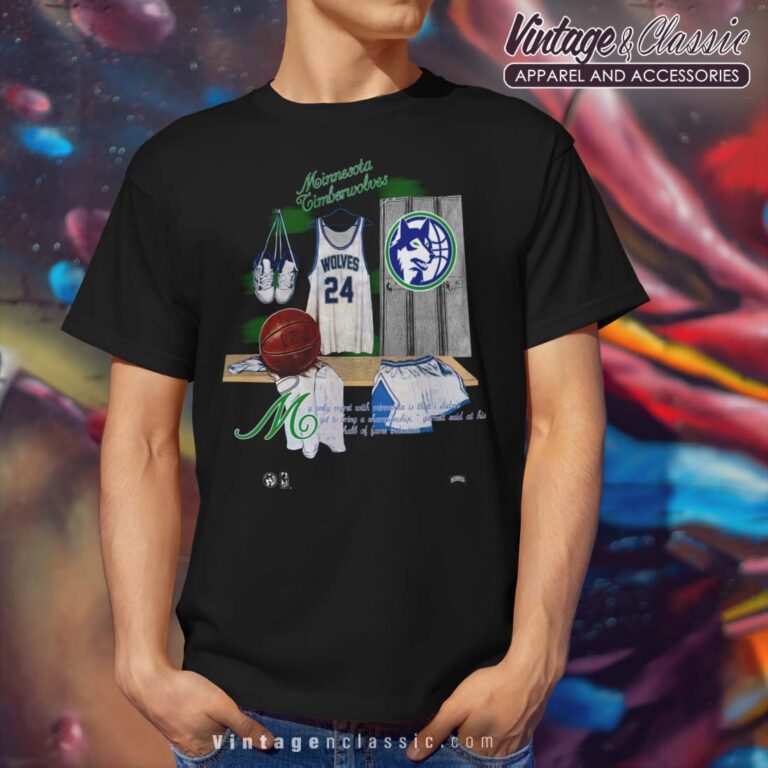 NBA Minnesota Timberwolves Graphic Black T Shirt NBA Minnesota Timberwolves Graphic Black T Shirt